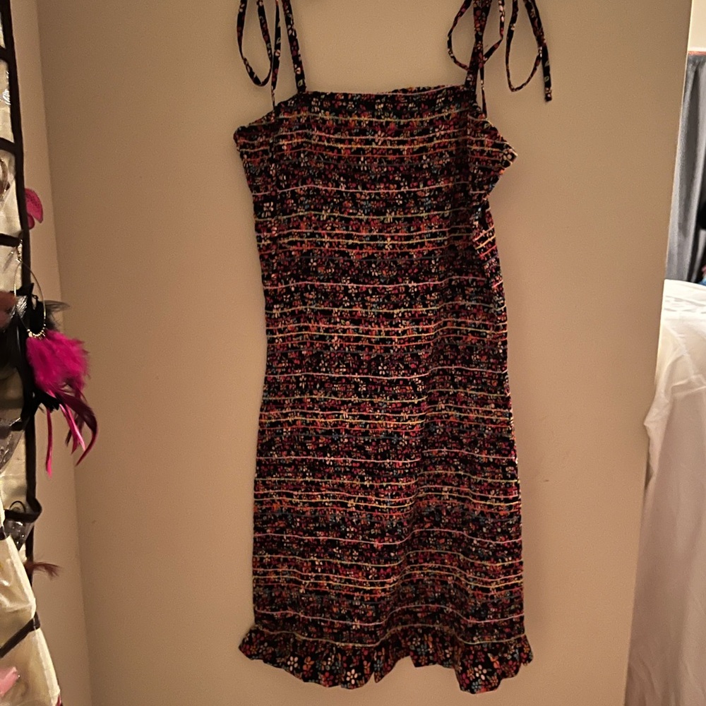 Floral Fitted Short Dress